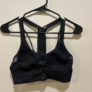 Nike Black Mesh Sports Bra